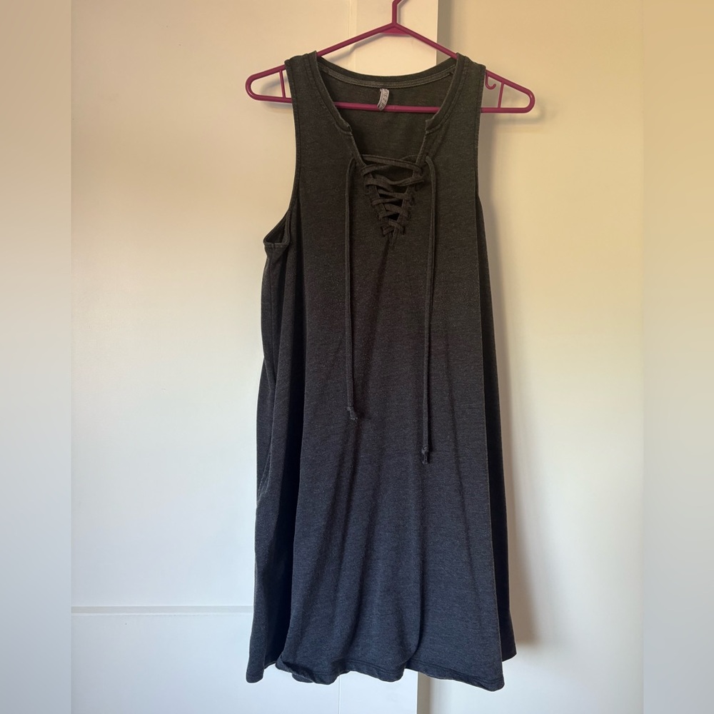 Z supply sleeveless t shirt dress
